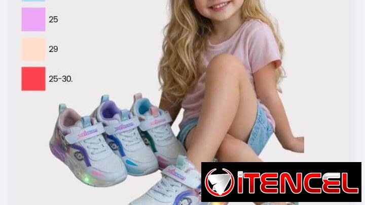 Variedades de calzado para niñas