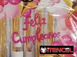 Set de Globos de 72 Piezas – Plateado y Blanco (Cortina y Mantel)