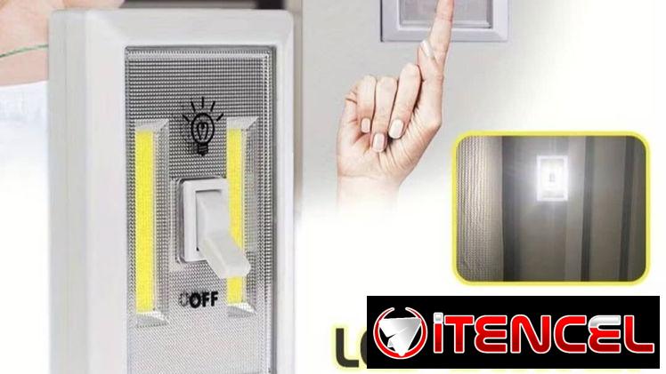 Lampara tipo interruptor