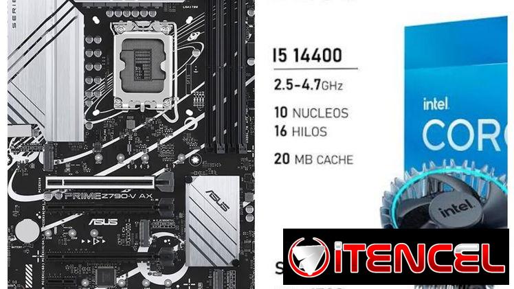 Kit 14va z790 Asus con i5 14400 y 16gb de ram 5600