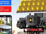 Cámara de vigilancia Solar/18 Mpx/Wifi