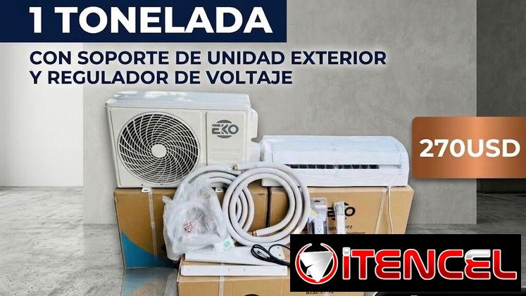 ❄️ Split EKO 1T con regulador y soporte
