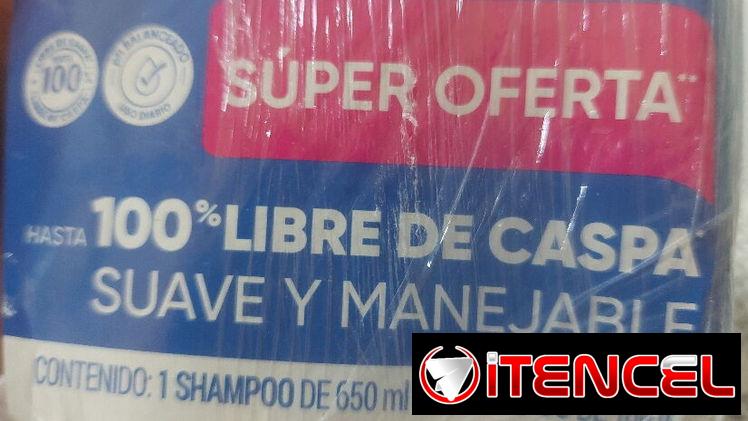 Champú Head Shoulders frascos de 650ml y otro frasco de 180ml