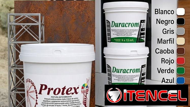 PINTURA DE ACEITE Y ANTICORROSIVO OXIDO ROJO Y GRIS PARA HIERRO MADERA Y METALES 5️⃣1️⃣7️⃣2️⃣2️⃣9️⃣1️⃣6️⃣