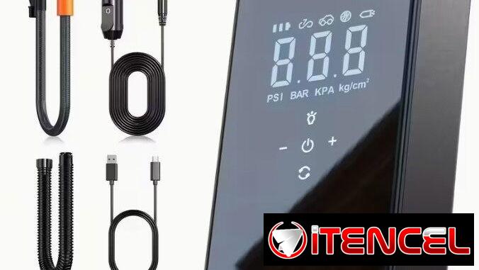 Compresor Portátil Recargable y de 12v