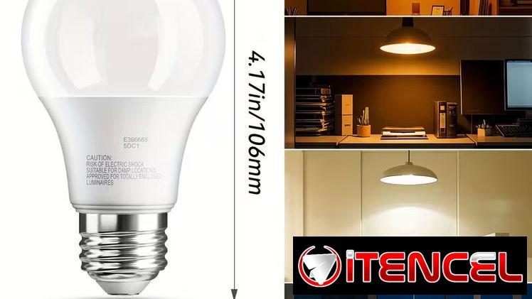 Bombilla LED A19 E26 Blanco Día 5000K/Blanco y Neutro 4000K/Blanco Suave