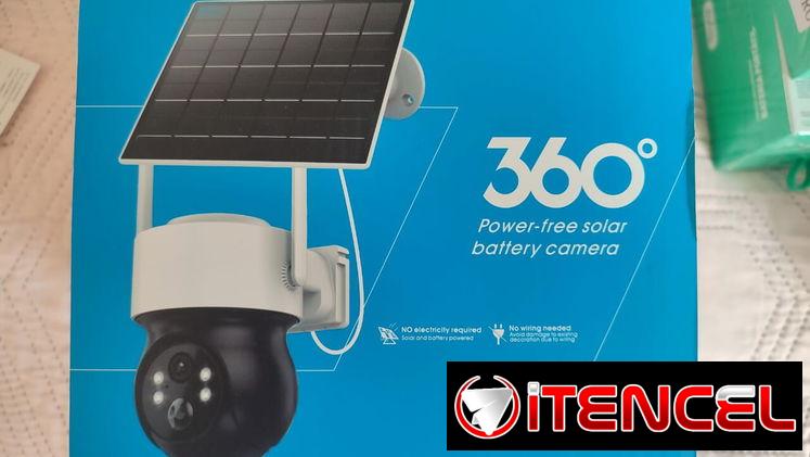 Cámara de vigilancia Panel Solar