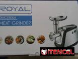 Moledor de carne marca Royal para moler, rallar, cortar y picar