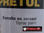 Sprays Naranja Neon ,Plata,Oro metálico,Blanco Mate