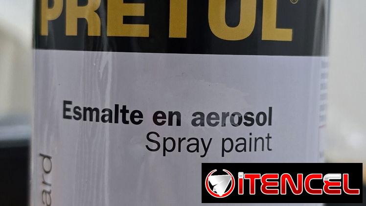 Sprays Naranja Neon ,Plata,Oro metálico,Blanco Mate