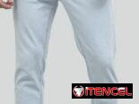 Jeans cuidado con el perro elastizados skinny para hombres /Pullover/tenis