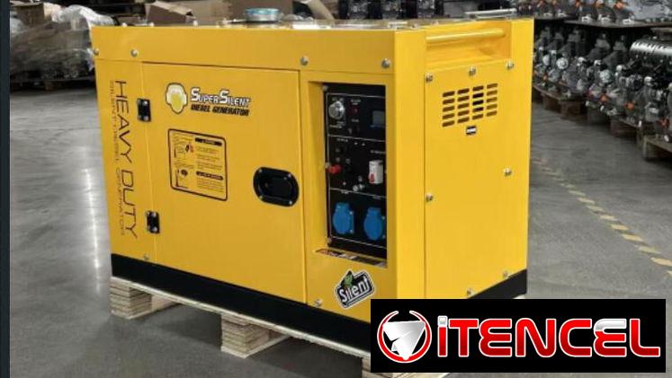 Grupo electrógeno monofásico de 10 kW,91
