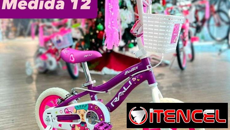 Bicicletas medida 12 nuevas en su caja para los mas  pequeños de la casa de 2 años a 4 años