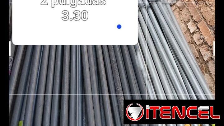 ❎❎Tubos galvanizado de 2 pulgadas de cara gorda maxima calidad