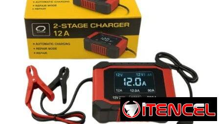 CARGADOR DE BATERÍA 12V / 12A – 200AMP Q7 NUEVOS EN CAJA!!!