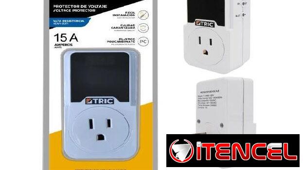 ⚡PROTECTOR DE VOLTAJE 110V AJUSTABLE / PANTALLA DIGITAL – 58504201