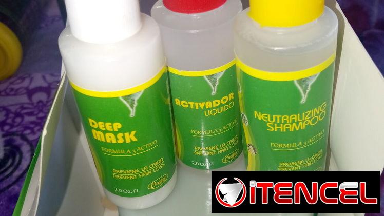 Se venden keratinas y gel de baño