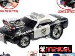 Carro de Policía Hot Weels de juguete