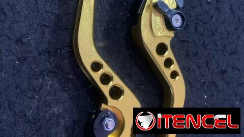 20usd Manillas roboticas bomba cable para motos automaticas en color dorado