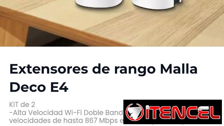 Extensores de rango Malla Deco E4
