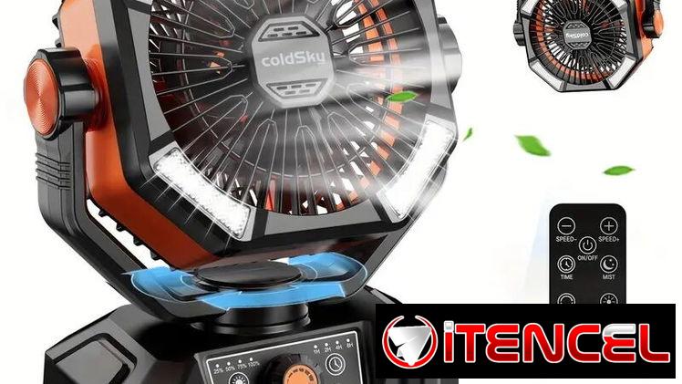 Ventilador Portátil Recargable de 20000mAh !!!GANGA!!!