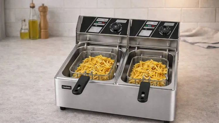 🍟*Freidora Doble de Aceite BossTech*🍟