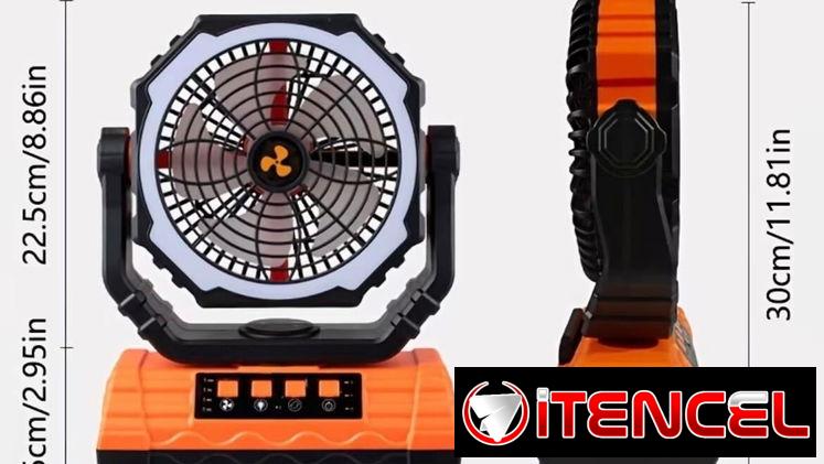 Ventilador recargable