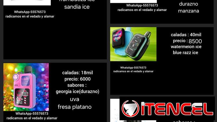 Cigarros electrónicos vapers