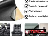 Cuero auto adhesivo para parches 50 x 165cm