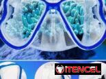 Máscara con visores de cristal templado y Snorkel