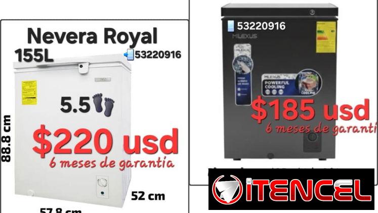 ‼️Neveras Royal Y MILEXUS VARIAS MEDIDAS‼️ Factura y garantía ‼️ 55159948