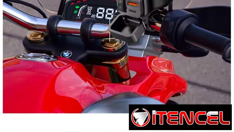 $15 USD cargador de móvil para moto carga rápida 60w