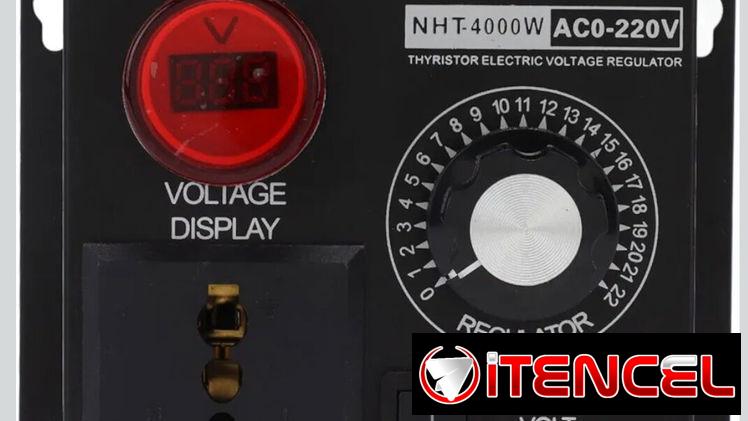Variador de velocidad/Regulación de voltaje eléctrico NHT-4000W