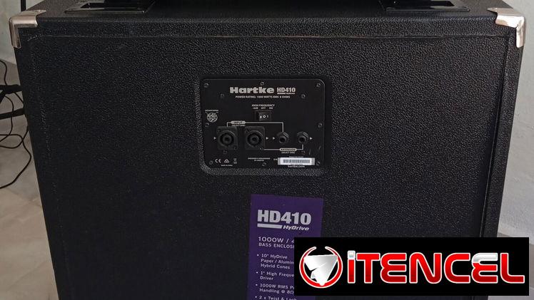 Amplificador de Bajo Hartke LH500 500-watt Bass Amplifier Head + Hartke HyDrive HD410 (Alta Gama)