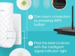 EXTENDER REPETIDOR WIFI – MARCA-TP-LINK MODELO RE220- 1LAN  – DOBLE BANDA – NUEVO EN SU CAJA