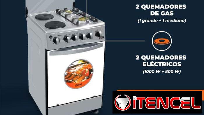 Cocina con horno eléctrico