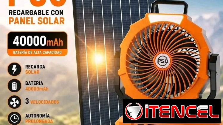 Ventilador Recargable P50