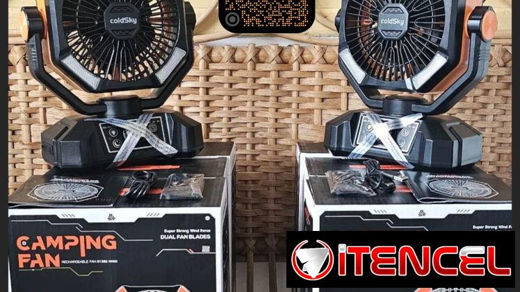 🪭🍃🪫⚡| 🔊 💫VENTILADOR RECARGABLE COLDSKY💫