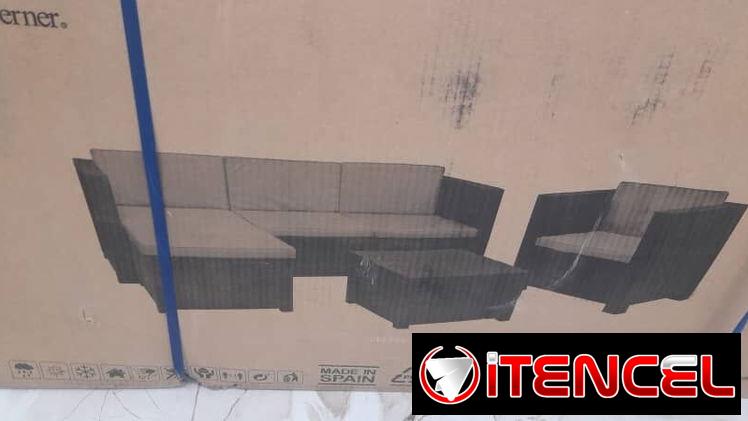 Juego de terraza y muebles de exterior