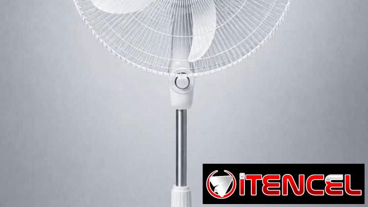 Ventilador recargable de pedestal Rudenkow (2 en una caja)
