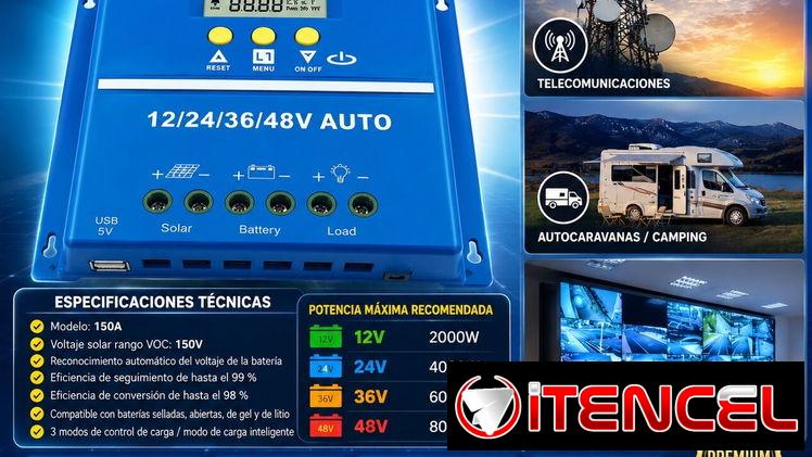 CONTROLADOR SOLAR MPPT 150A – MULTISISTEMA EN SUCAJA DA ESTRENAR
