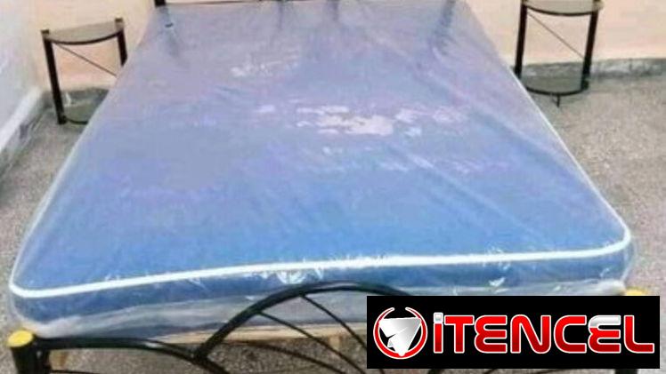 Cama camera o 3/4 💥con mesas de noche y colchón de muelles + 2 almohadas de regaloDomicilio incluido en toda la Habana
