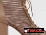 💎 Sandalias Abotinadas Beige Talla 41/42 – Jenny Fairy – Ideal para eventos o diario