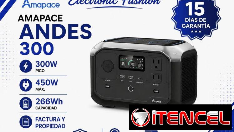 AMPACE ANDES 300 266 WH 300W PICO 450W Nuevos en caja