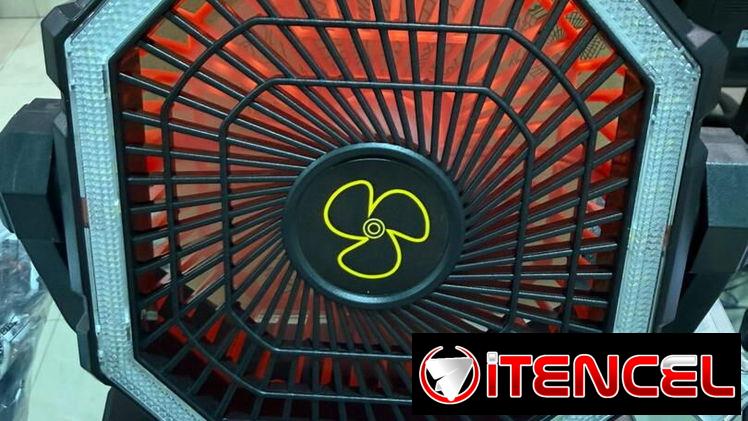 F6 ventilador recargable