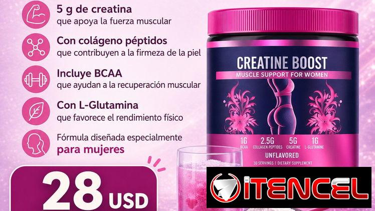 Creatina para firmeza de glúteos.  Envío incluido