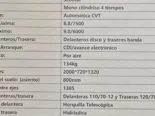 Motos de gasolina Marca souka    Descripción en fotos
