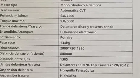 Motos de gasolina Marca souka    Descripción en fotos