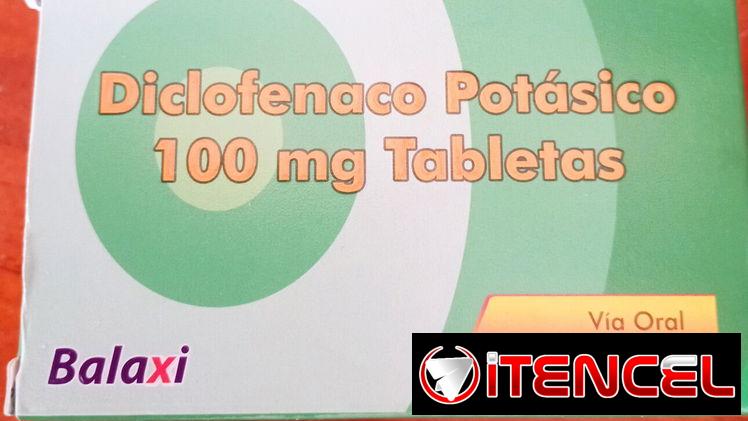 Diclofenaco potásico 100mg 100 Tab