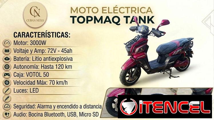 MOTO ELÉCTRICA TOPMAQ TANK